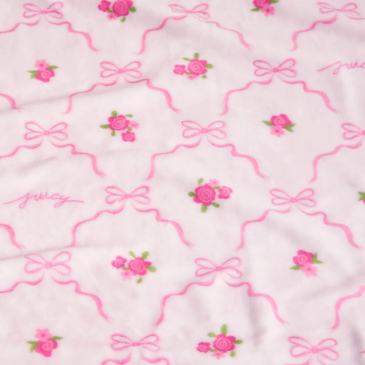 Juicy Couture 50" x 70" Plush Kids Throw Blanket